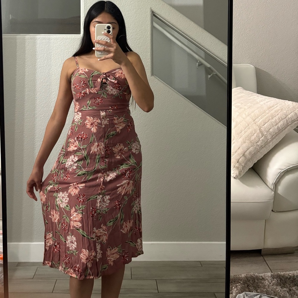 Floral Pink Dress